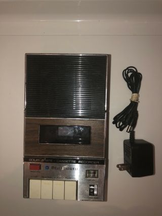 Vintage Bell & Howell Solid State Cassette Recorder 87500,  Power Cord