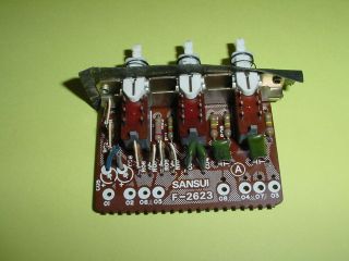 Sansui F - 2623 Filter Circuit Pcb For 9090db 8080db 7070 Receiver