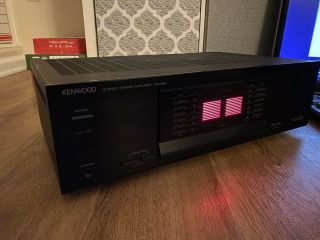 Kenwood Stereo Power Amplifier Km - 208