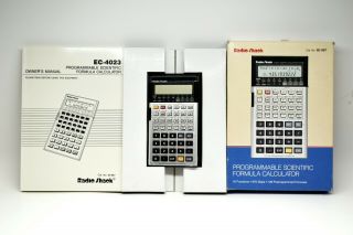 Vintage Radio Shack 10 Digit Scientific Calculator Ec - 4023 Rare W/ Box