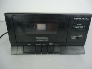Realistic Radio Shack Scp - 31 Stereo Cassette Tape Player - Perfectly