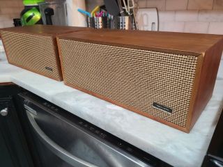 Pair Vintage Realistic Solo - 4 Speakers