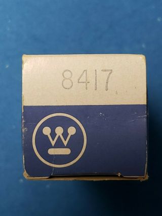 1 Westinghouse 8417.  Vintage Power amp tubes.  USA Made 3
