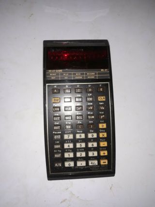 Texas Instruments Ti Programmable 58 C Calculator Master Library Module