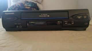 Panasonic Vcr/vhs Player Recorder Pv - V4022 - A