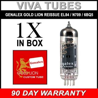 Genalex Reissue El84 6bq5 N709 Vacuum Tube Plate Current