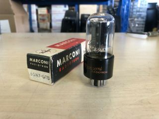 Vintage Nos Marconi Japan 6sn7gtb 6sn7 Vacuum Tube Guaranteed