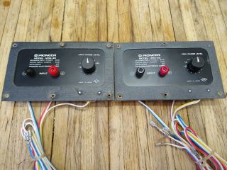 Pioneer Hpm - 40 Crossover Pair,  Swn - 154 - B / Modded With Banana Plug Binding Posts