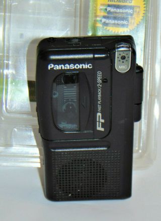 Panasonic Rn - 2021 Microcassette Tape Recorder,  But 2 - Speed