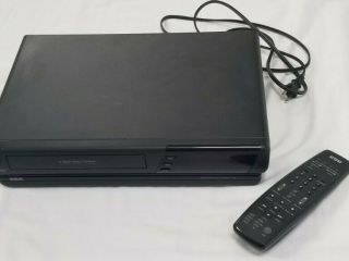 Rca Vr506a Vcr Vhs Player With Remote Video Cassette Recorder And Player