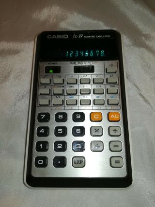 Vintage Casio Fx - 19 Scientific Calculator
