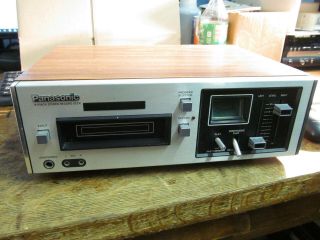 Vintage Panasonic 8 Track Stereo Record Deck Rs - 805us As - Is