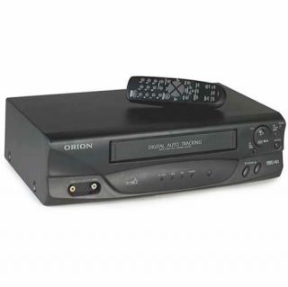Orion Vhs Player Vr313a Vcr Video Cassette Recorder Digital Auto Tracking