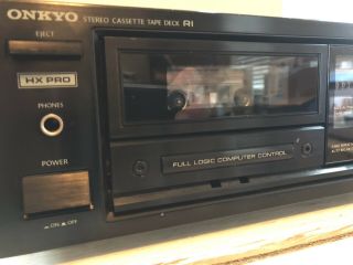Onkyo Ta - 2000 Stereo Cassette Tape Deck Player Recorder Vintage