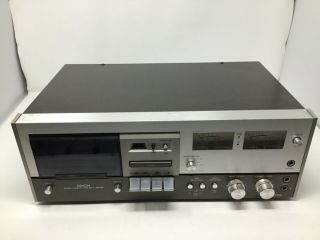 Vintage Denon Dr - 350 Stereo Cassette Tape Deck Rare