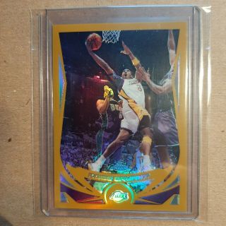 Kobe Bryant 2004 - 05 Topps Chrome Gold Refractor 70/99 Card