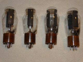 1 X 5r4gy Rca Tube Black Plates Hanging Filament Very Strong (4 Available)