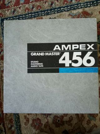 Eight (8) Ampex 7 " Reel To Reel Recording Tapes,  Thicker Than Maxell Or Tdk