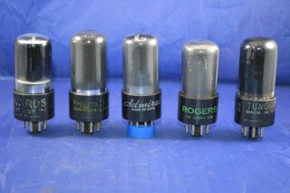 (10) Various Brands Strong Testing 6v6 Audio Vacuum Tubes Tv - 7