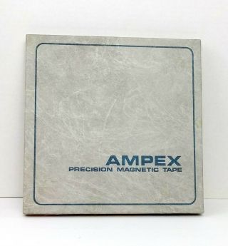10.  5 Ampex 456 Metal Reel To Reel 1/2 " Sound Recording Tape As - Is Take - Up Only B