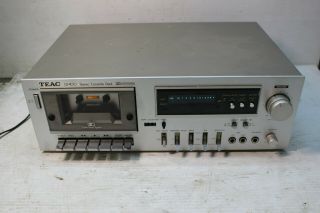 Teac Stereo Cassette Deck Model Cx - 400