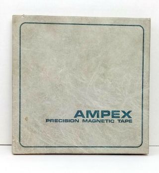 10.  5 Ampex 456 Metal Reel To Reel 1/4 " Sound Recording Tape As - Is Take - Up Only