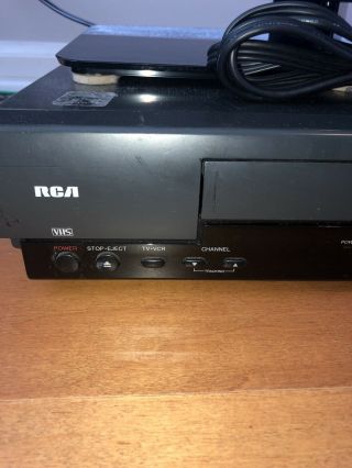 RCA VR503A 4 - Head VHS VCR Video Cassette Recorder Player Disney VHS Bundle 3