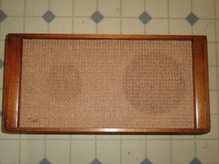 Vintage Speaker Cabinetjensen Duette Du300 Mahogany