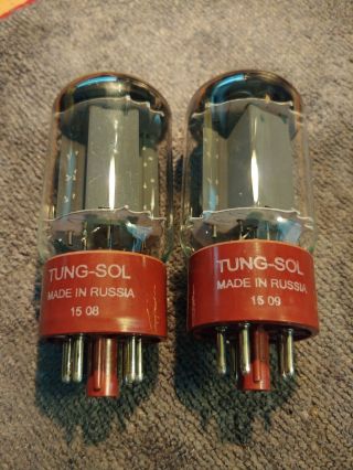 5881,  Tungsol Reissue,  Matched Pair