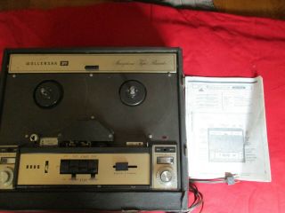 Wollensak 3m Reel To Reel Stereophonic Tape Recorder No Microphone Nr
