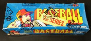 1972 Opc Baseball Wax Box Bbce Authenticated
