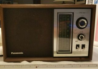 Vintage Panasonic Am/fm Radio Model Re - 6286 Very 80s Rare