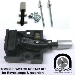 Revox Toggle Switch Repair Kit For Revox Pr99,  A/b710,  B77,  B750