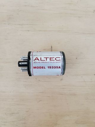 Vintage Altec 15335A Bridging Plug In Octal Input Transformer.  Mixer or Amps. 2