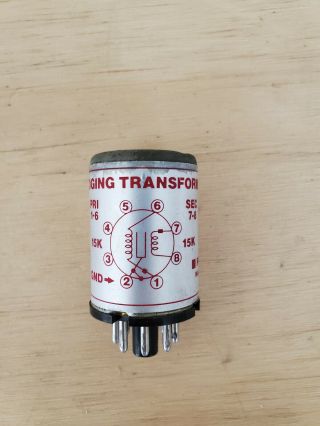 Vintage Altec 15335A Bridging Plug In Octal Input Transformer.  Mixer or Amps. 3
