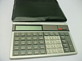 Texas Instruments Ti - 66 Programmable Handheld Calculator Electronic Japan Made