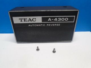 Teac A - 4300 Reel To Reel Head Cover With Mount Screws