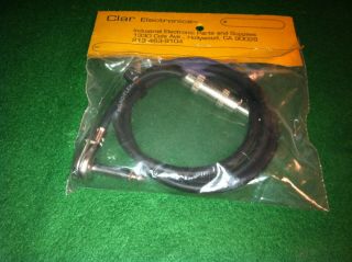 Switchdraft Guitar Cable 280 1/4 " Straight To 228 1/4 " Right Angle 3 Ft Long