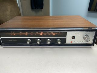 Vintage Panasonic Fet Am/fm Phono Solid State Wood Stereo Receiver Re - 7671