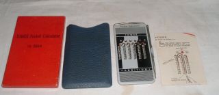 Vintage Tower Pocket Calculator W/ Stylus Case,  Box,  Instructions Nos