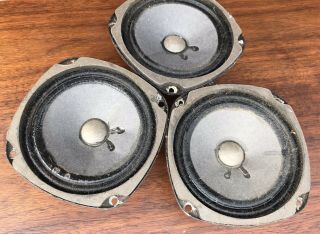 Trio (3) Cts Ceramic 5 " Speakers Driver 7.  8 Dcr / 8 Ohms