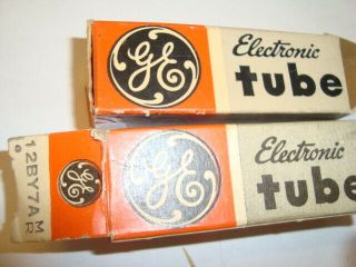 One Matched 12by7a Tubes,  Ge (canada),  - In - Boxes