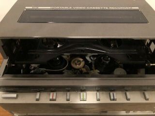 Vintage Hitachi Portable Video Cassette Recorder Vt - 6500a