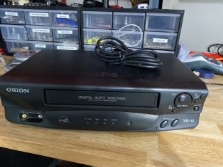 Orion Vr213 Vcr Player / Recorder W/ Av Cables