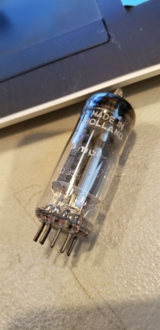 Amperex 7119 Pq Vacuum Tube Testing 77 On Dynajet With 60 As Good.