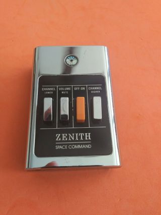 Vintage Zenith Button Tv Remote Control 1960 