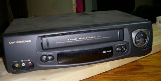 Curtis Mathes Cmv - 61001 4 - Head Hi - Fi Vcr Video Cassette Recorder Vhs Tape Player