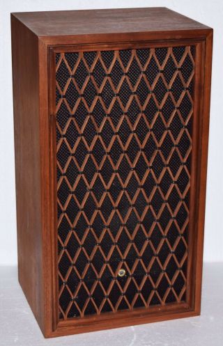 Vintage Pioneer Single Speaker Wood Cabinet Cy - Rf9 22” 385