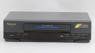 Panasonic Pv - 4601a Vcr Video Cassette Recorder Vhs Tape Player No Remote Black