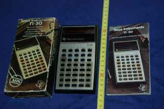 Vintage Texas Instruments Ti - 30 - Scientific Calculator